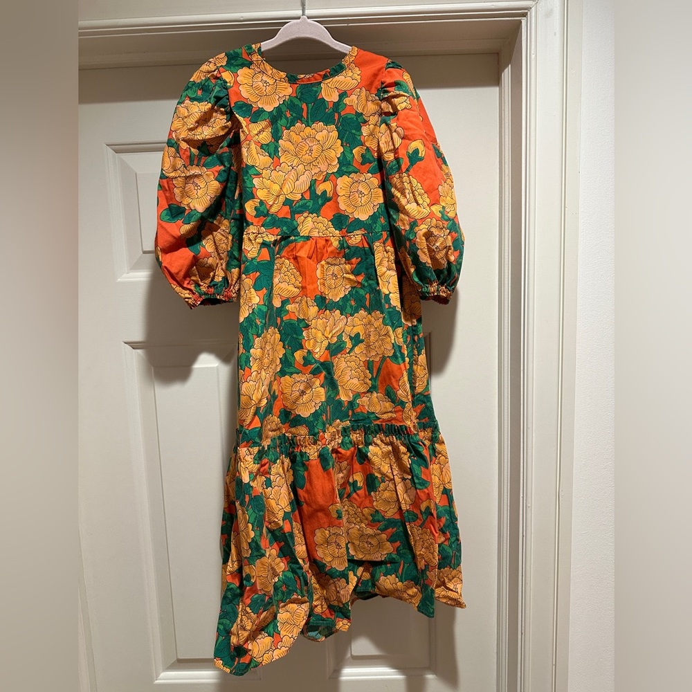 Mini Rodini Girls - Puff Sleeve Dress